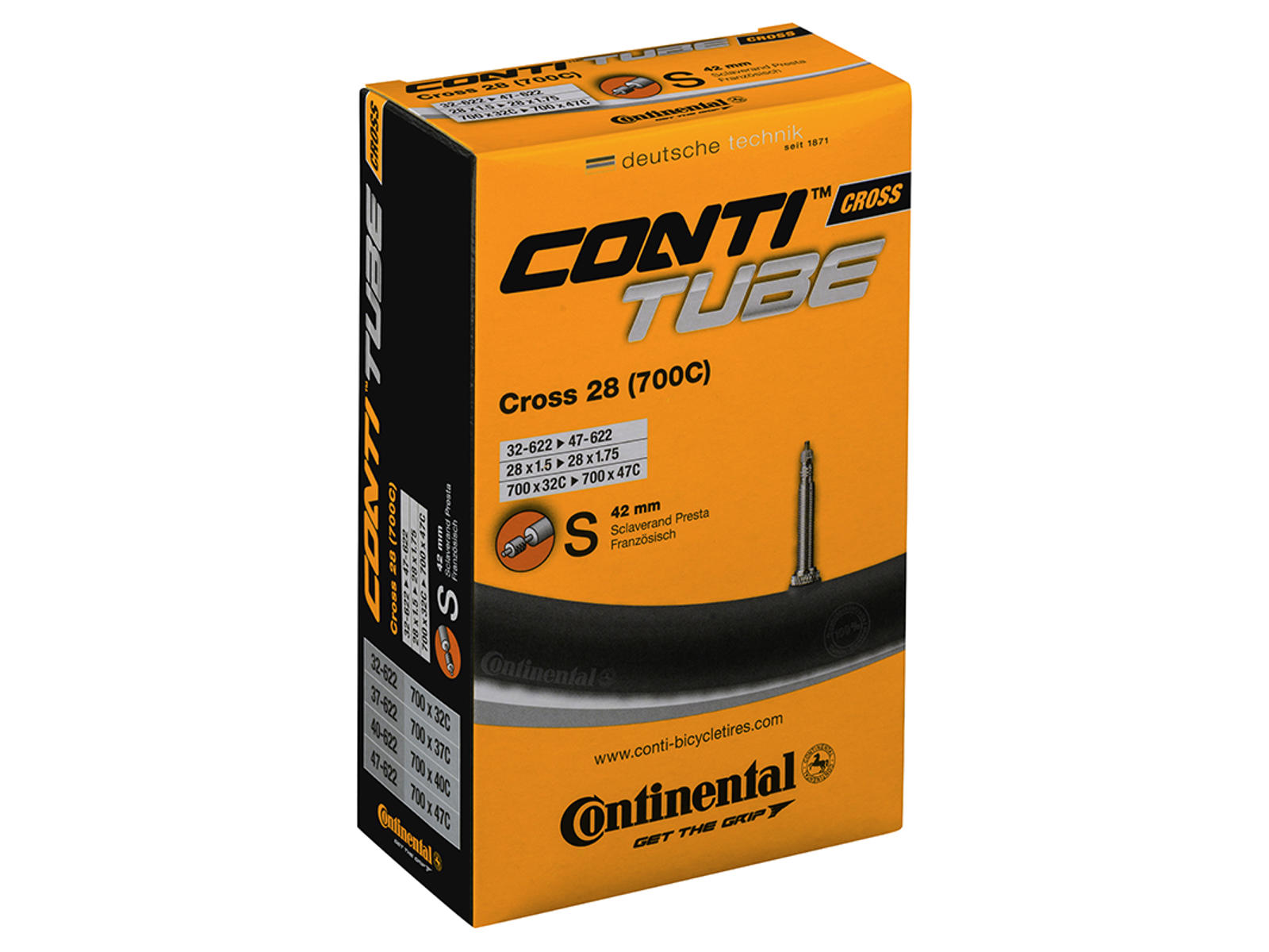 CONTINENTAL Cross Tube 700 x 32-47c