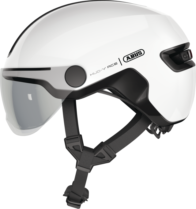 ABUS HUD-Y ACE shiny white