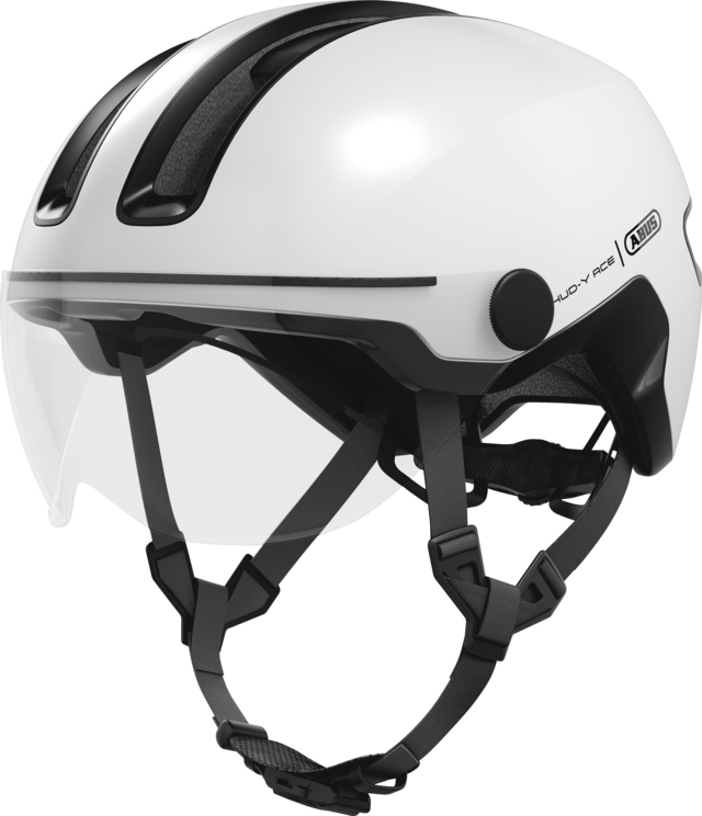 ABUS HUD-Y ACE shiny white