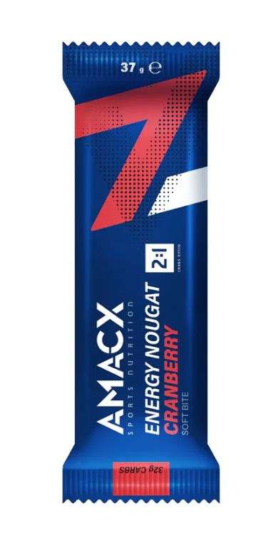 Amacx Energy Nougat Cranberry Energibar