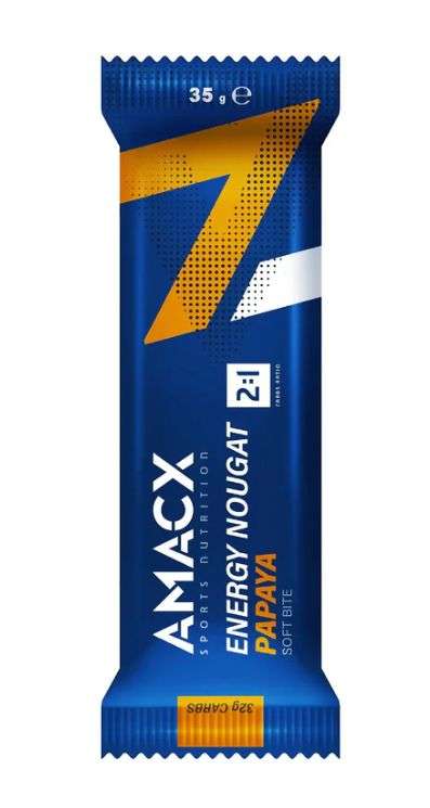 Amacx Energy Nougat Papaya Energibar