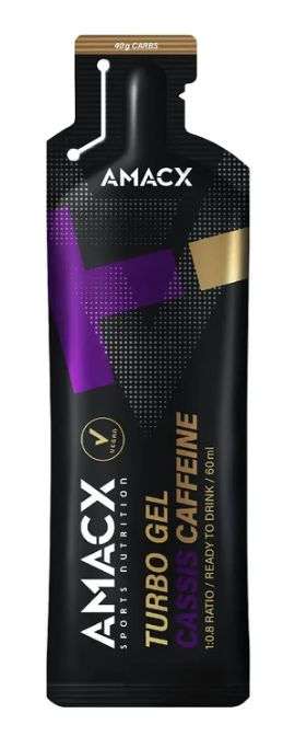 Amacx Turbo Gel Solbær Koffein Energigel