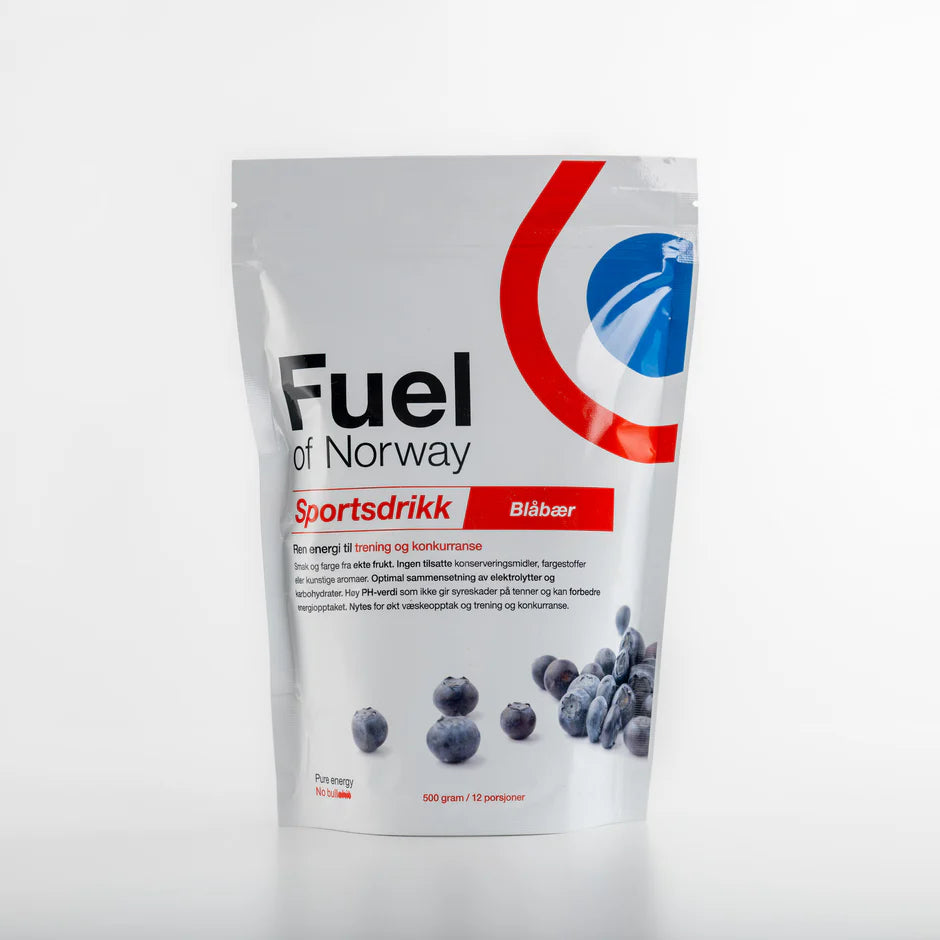 Fuel Of Norway Sportsdrikk Blåbær 0,5kg
