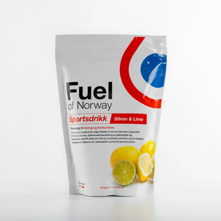 Fuel Of Norway Sportdrikk Sitron & Lime 0,5kg