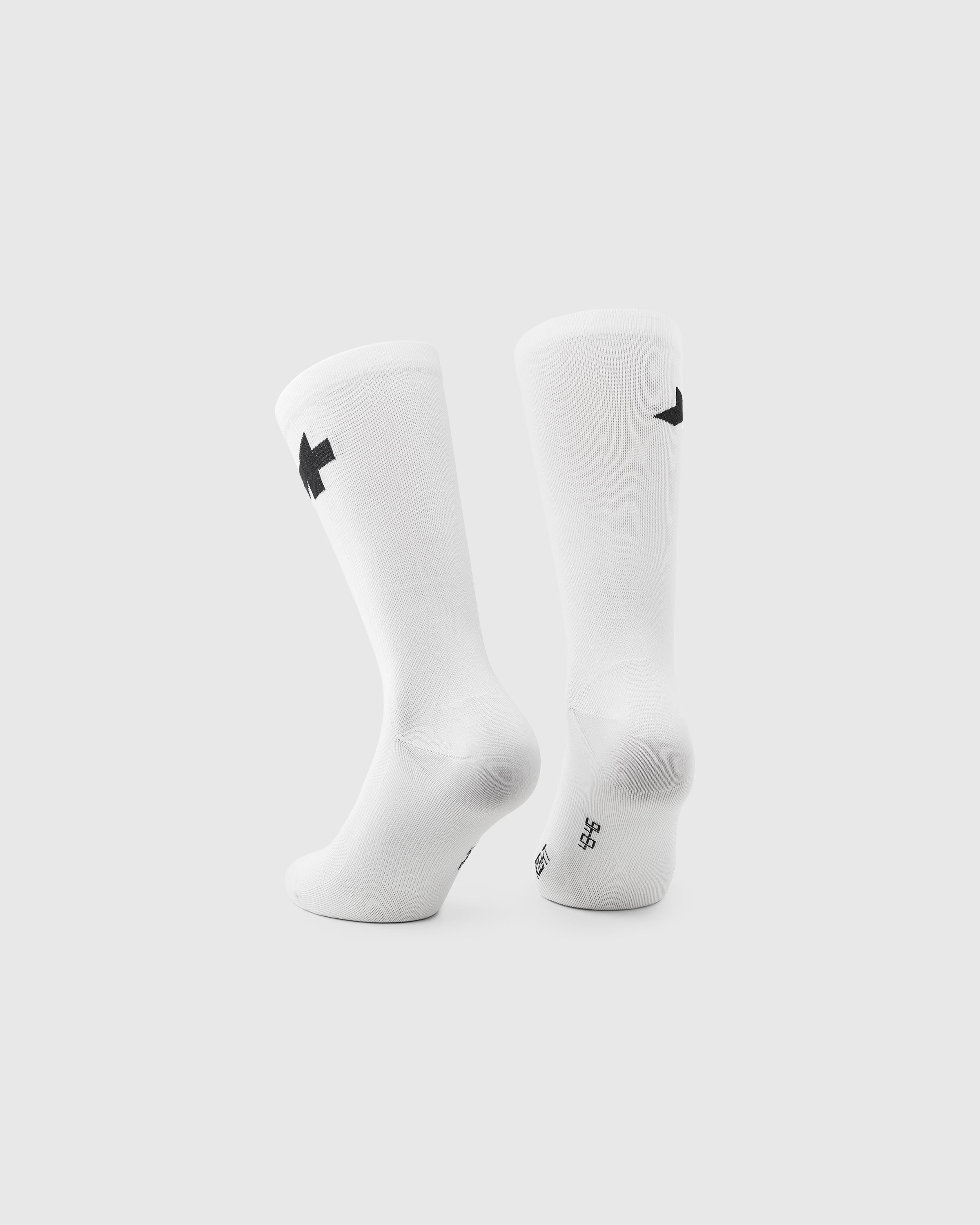 Assso R Socks Twin Pack White