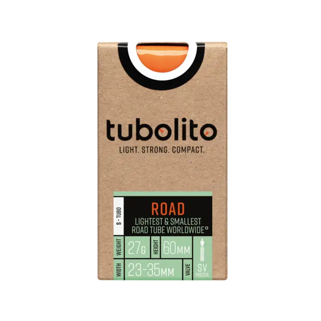 Tubolito S-Tubo Presta Road 28" Slange, oransje ventil
