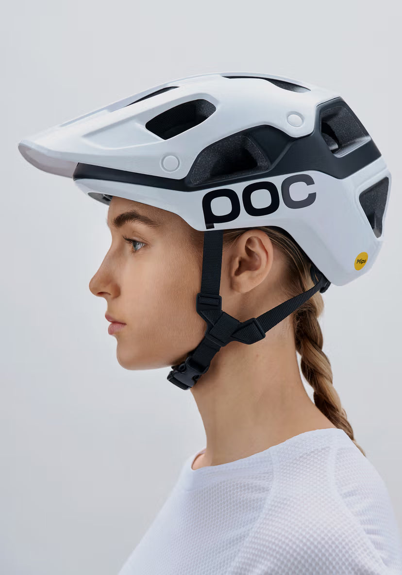 POC Cularis Pure MTB Helmet Hydrogen White/Uranium Black Matt