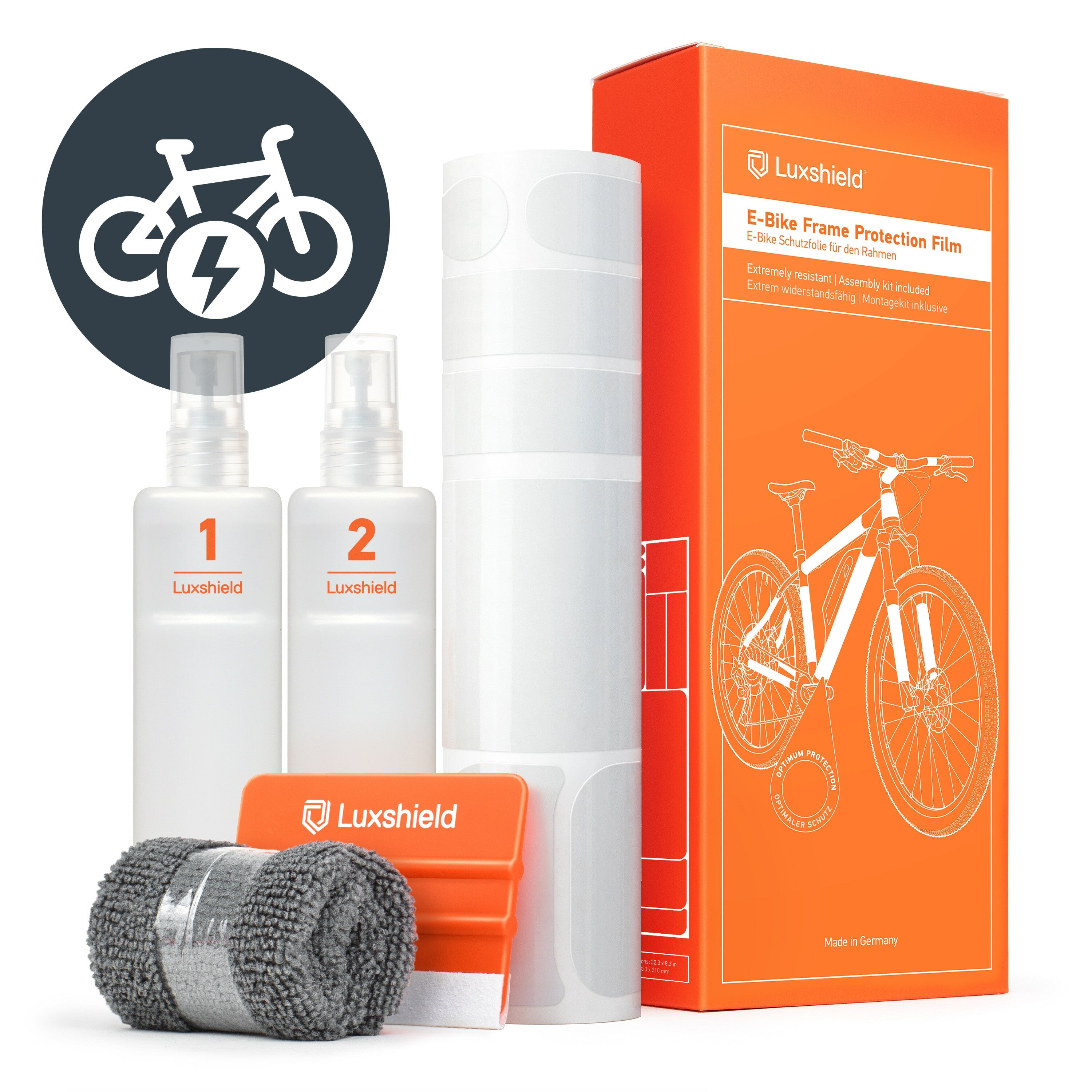 Luxshield Rammebeskytter, Universal kit
