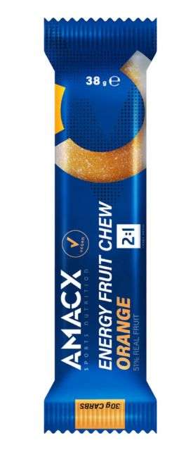Amacx Energy Fruit Chew Appelsin
