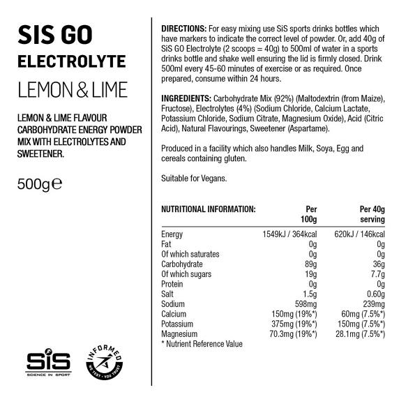 SiS Go Electrolyte 1,6kg