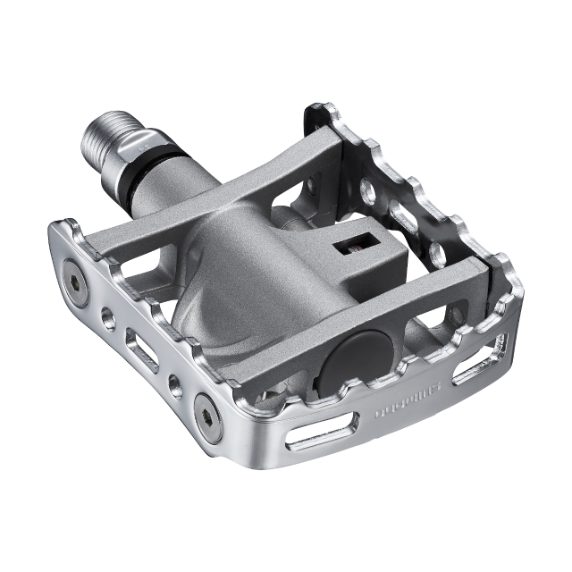 SHIMANO Kombipedal (SPD) PD-M324 Sølv